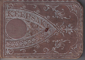 The cover of the keepsake book