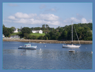 Belfast harbor, Maine