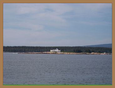 Lighthouse south of Ellsworth