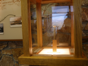 Replica of the Golden Spike
