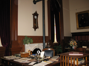 The Governor's office as it looked in 1906