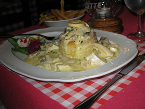 Emily's luncheon entree