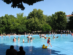 Our neighborhood wading pool