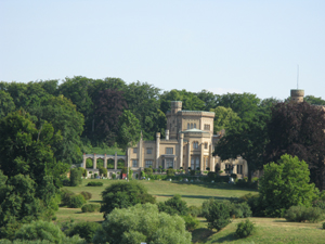 The castle with Tudor trim