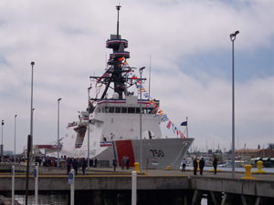 Bertholf at her home port