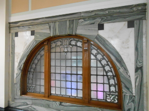 Art Nouveau window